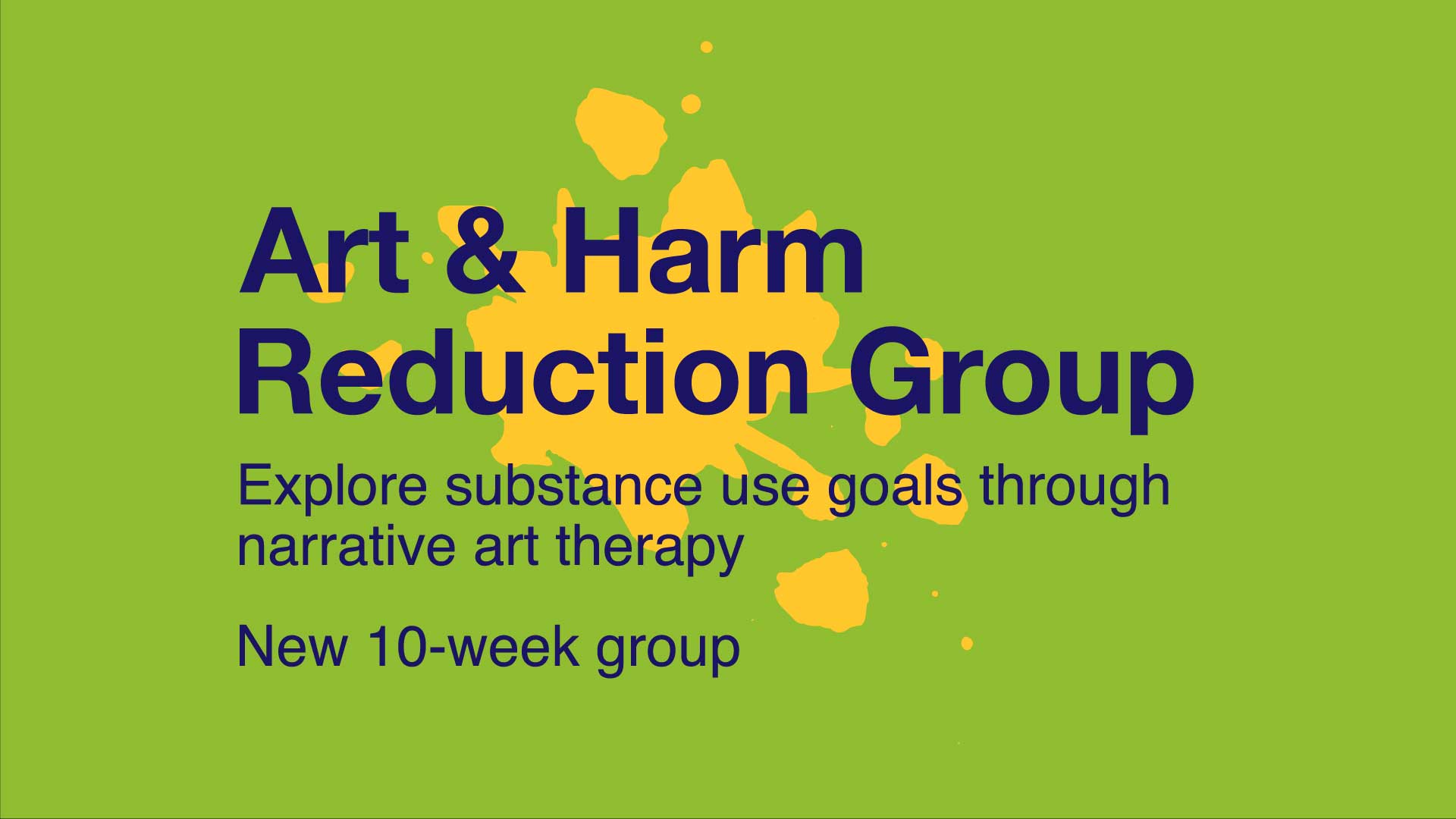 Art & Harm Reduction Group
