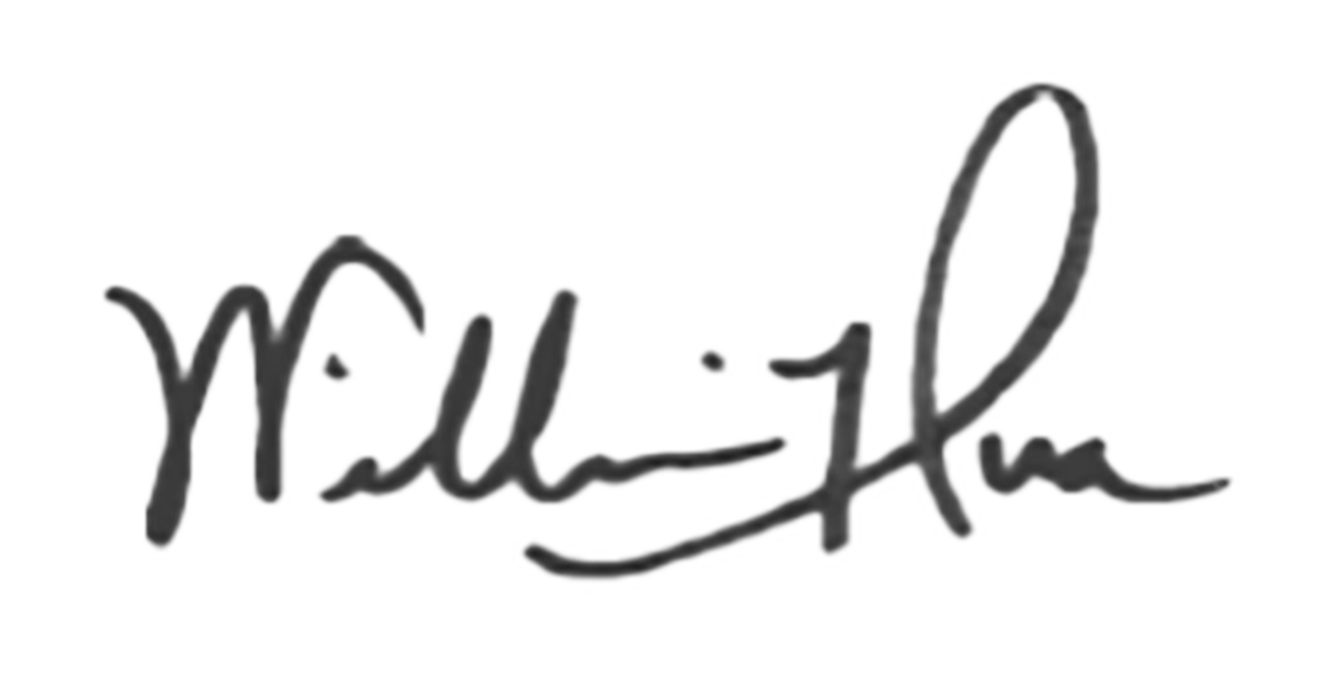 Will Hua signature