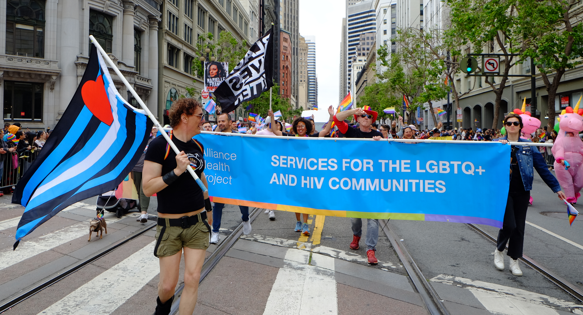 UCSF AHP at SF Pride Parade 2023