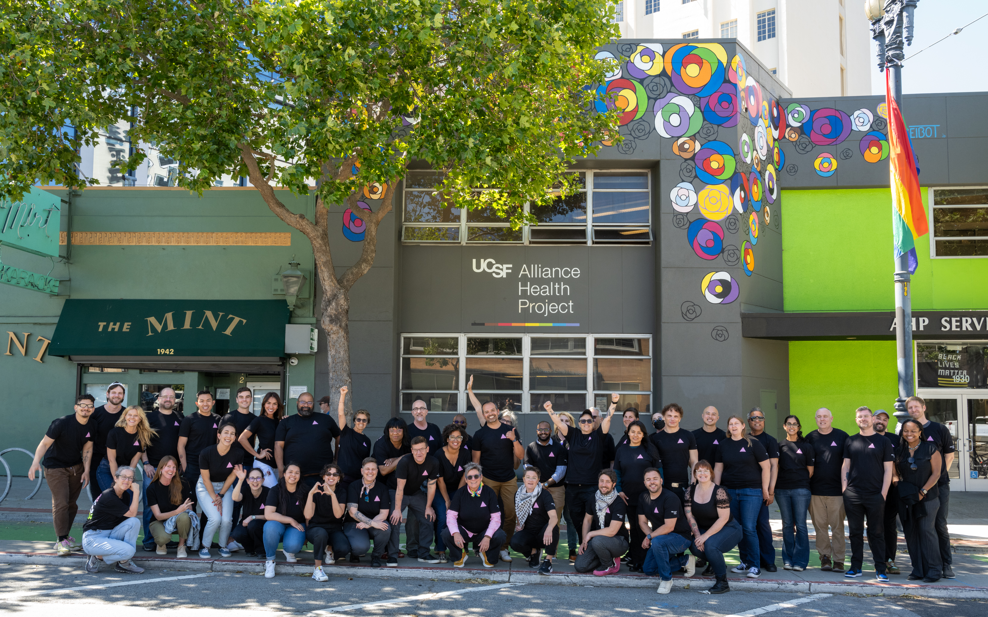 All-staff PRIDE Photo