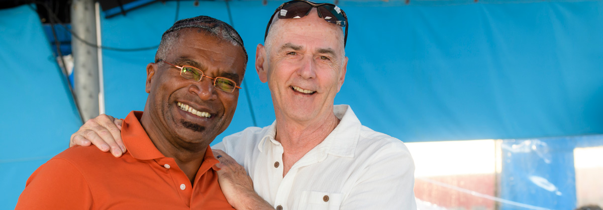 George and Anthony Harrison