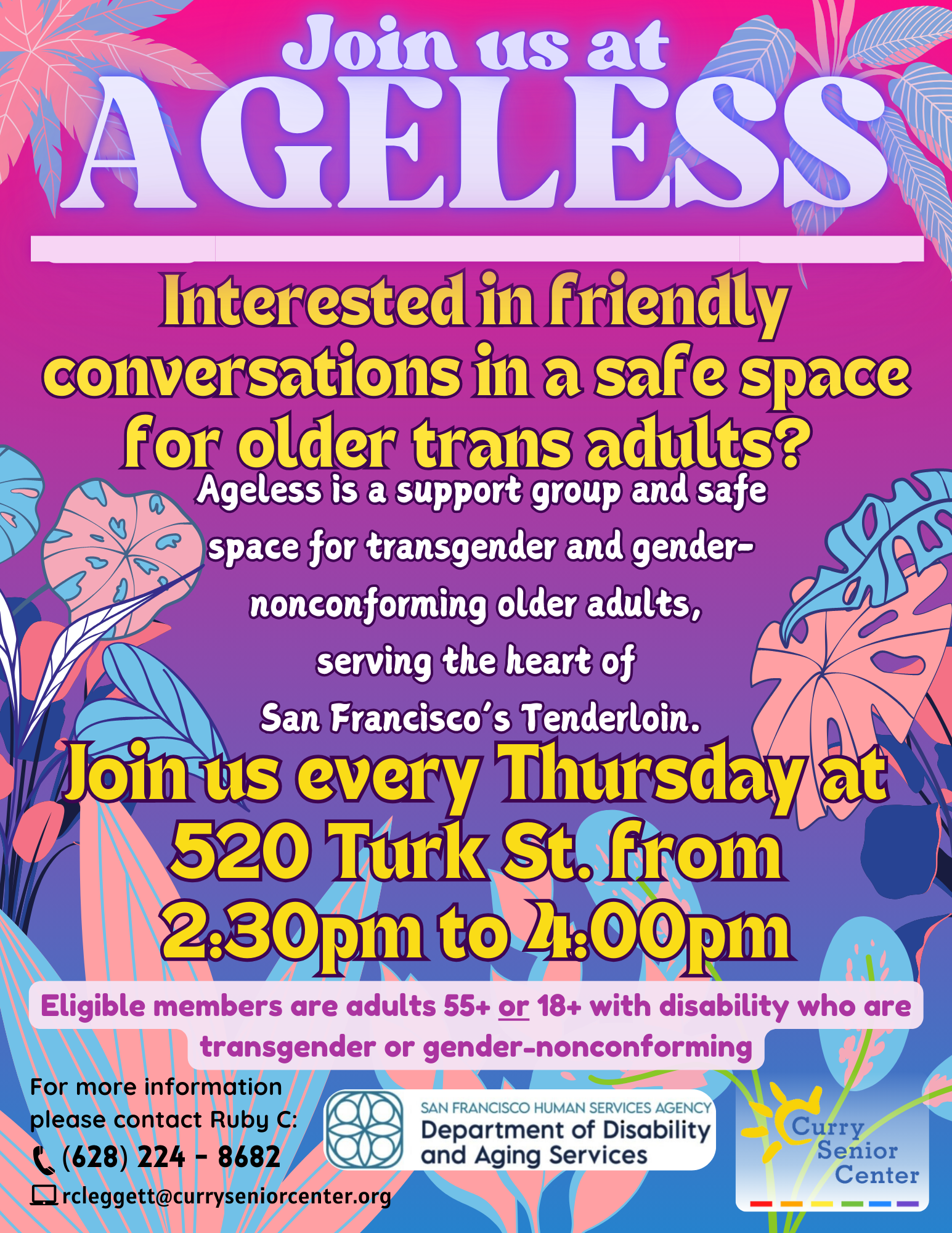 Join us at Ageless Flyer
