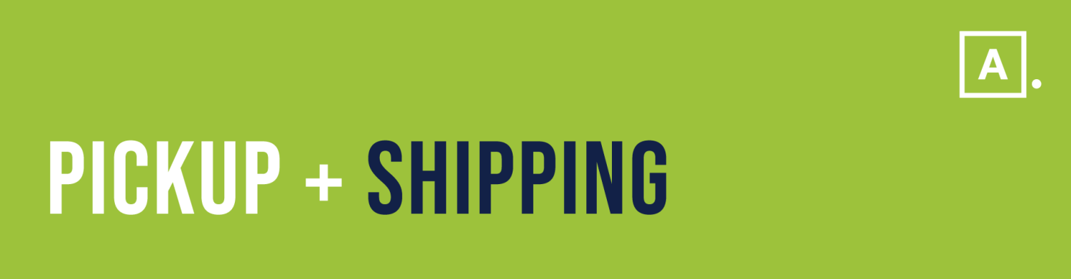 AFA: Pickup + Shipping Banner